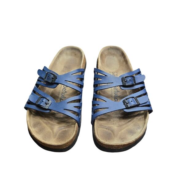 Birkenstock Betula Granada sandals in blue Women's Size 6 - Picture 1 of 8